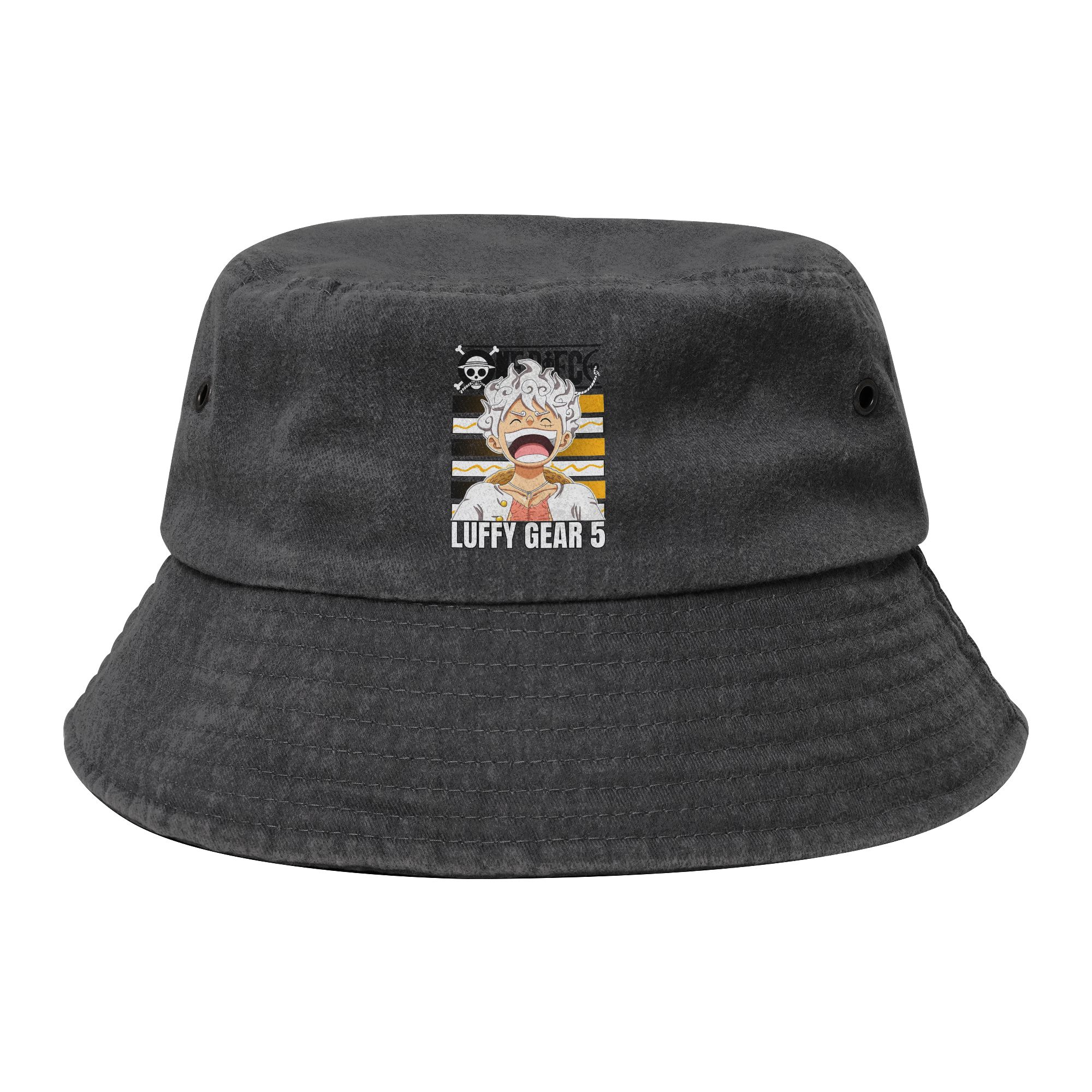 Outdoor Camping Ideas For Adults - Unisex Distressed Washed Bucket Hat Luffy