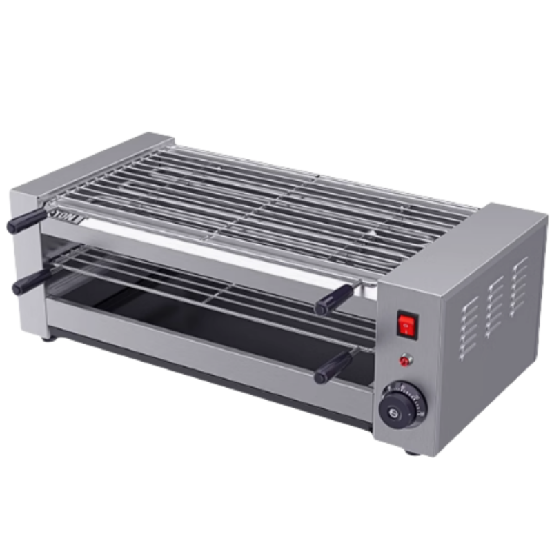Outdoor Camping Grill - Portable Electric Stainless Steel Barbecue Grill