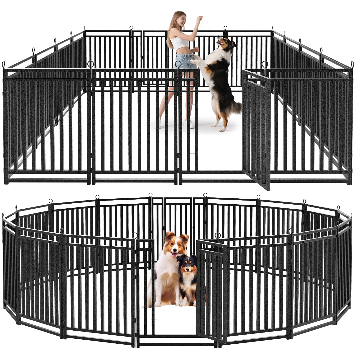 Outdoor Camping Dog Fence - Thickened Outdoor Dog Fence 40