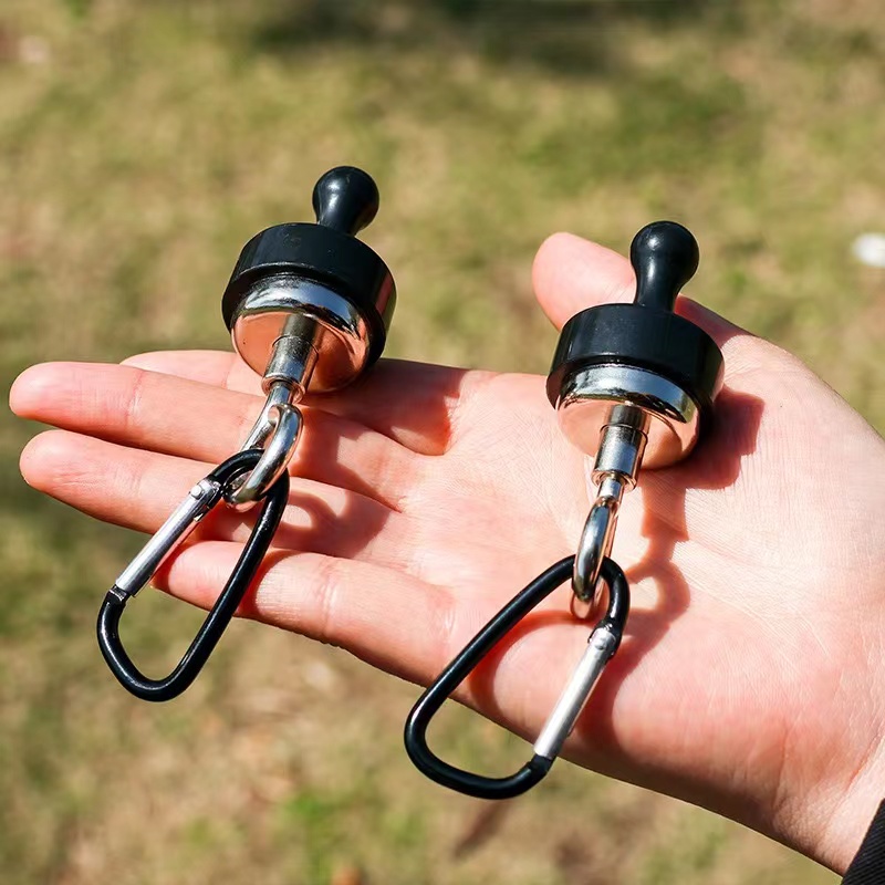 Outdoor Camping Stores - Heavy Duty Magnetic Carabiner Hooks Detachable