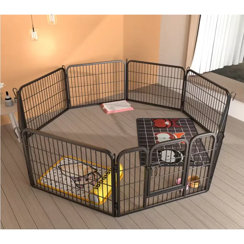 Outdoor Camping Dog Fence - for 8 Panel Dog Playpen Metal