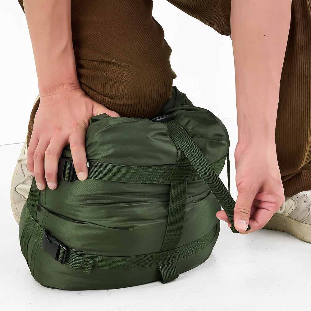 Outdoor Camping Sleeping Bag - Travel Packing Bag Green Compression Sack