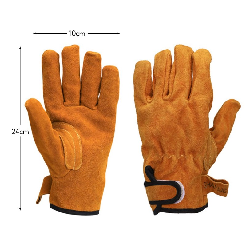 Outdoor Camping Grill - Outdoor BBQ Grilling Heatproof Flame-retardant Gloves