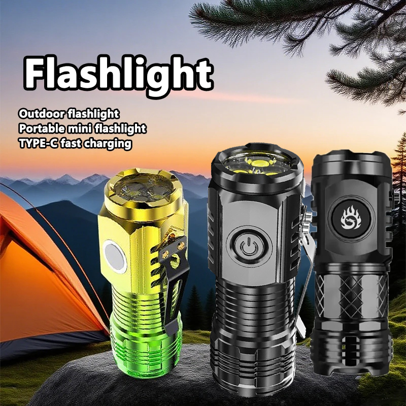 Outdoor Camping Accessories - Super Bright MINI LED Flashlight Torch