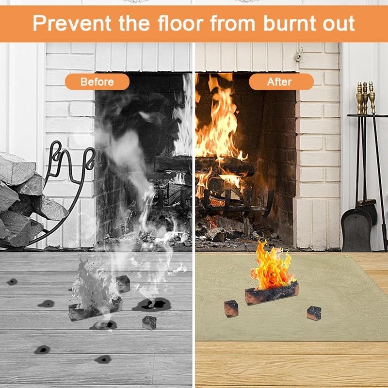 Camping Fireproof Mat Heat Res - Outdoor Camping Grill ulasan dan harga