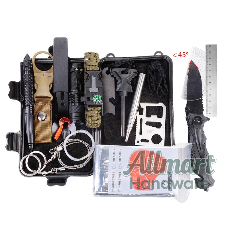 Multi functional portable EDC  - Survival Kit ulasan dan harga
