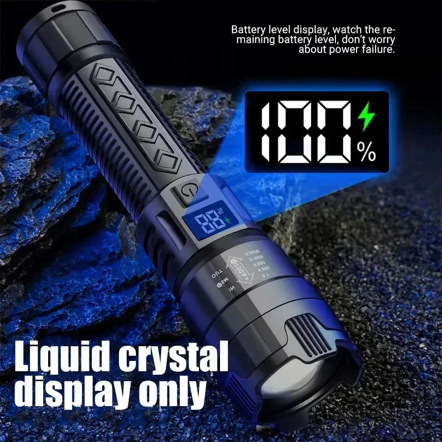 High Strong Power Led Flashlig - Outdoor Camping Lantern ulasan dan harga