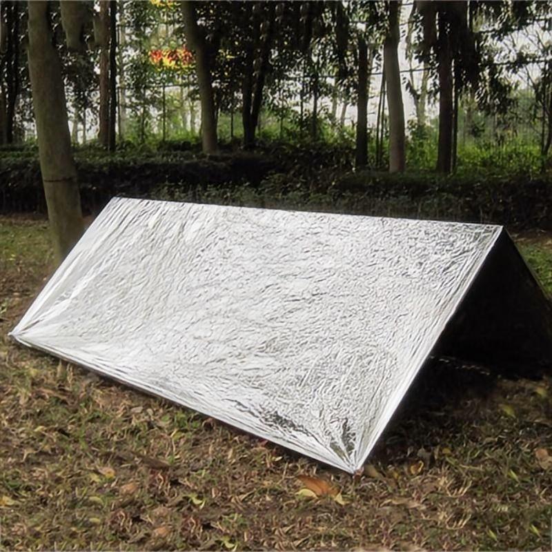 4 pcs Emergency Blanket Outdoo - Survival Kit ulasan dan harga