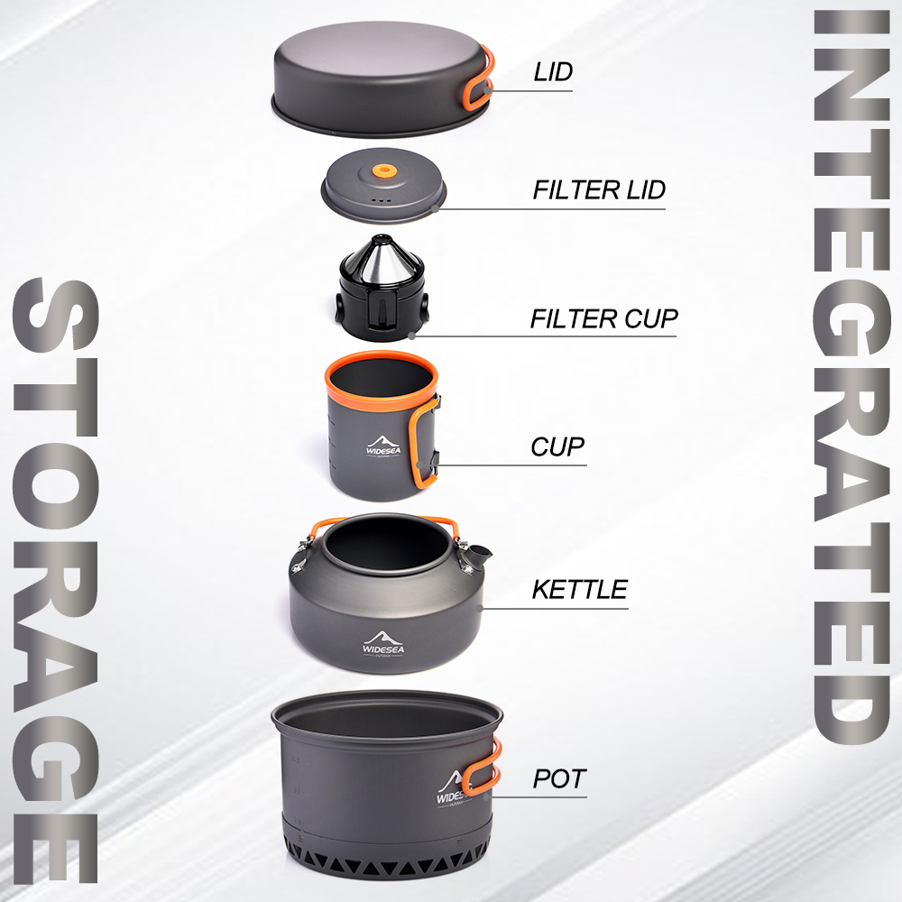 Camping Tableware Outdoor Cook - Outdoor Camping Outfit ulasan dan harga