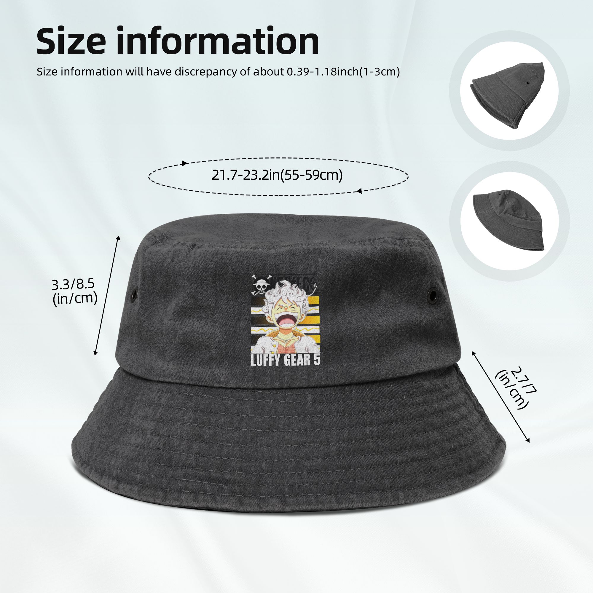 Unisex Distressed Washed Bucke - Outdoor Camping Ideas For Adults ulasan dan harga