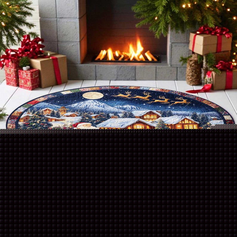 Santa Sleigh Christmas Round D - Outdoor Camping Ideas For Adults ulasan dan harga