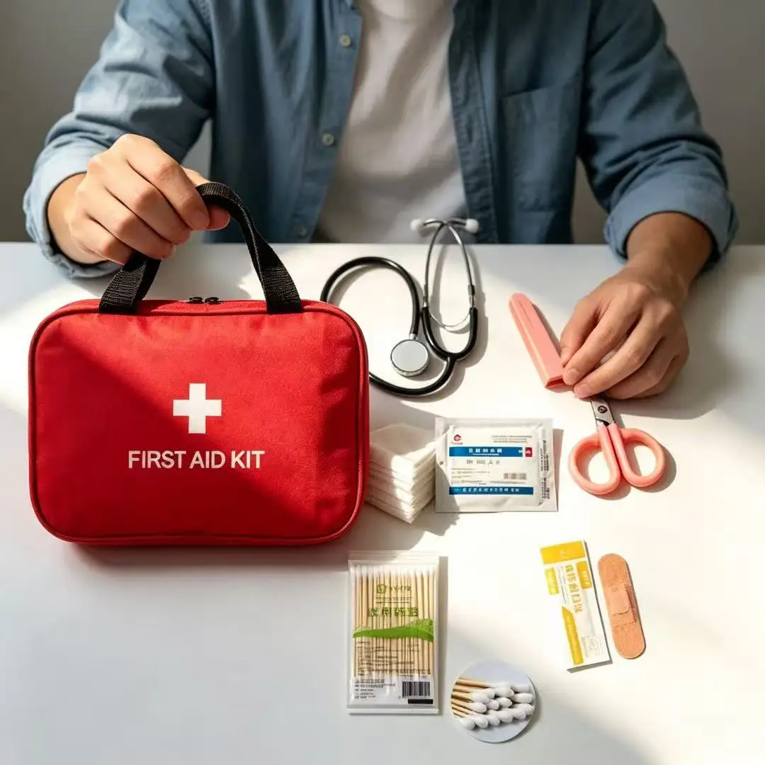 Aid Kit Medical Supplies with  - Survival Kit ulasan dan harga