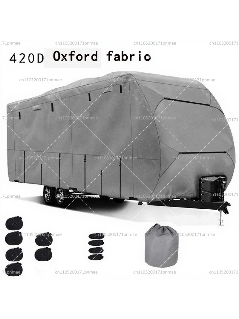 Waterproof Oxford Cloth RV Cov - Outdoor Camping Wallpaper ulasan dan harga