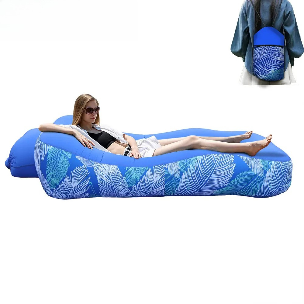 Inflatable Sofa Bed Swimming P - Bed Outdoor Camping ulasan dan harga