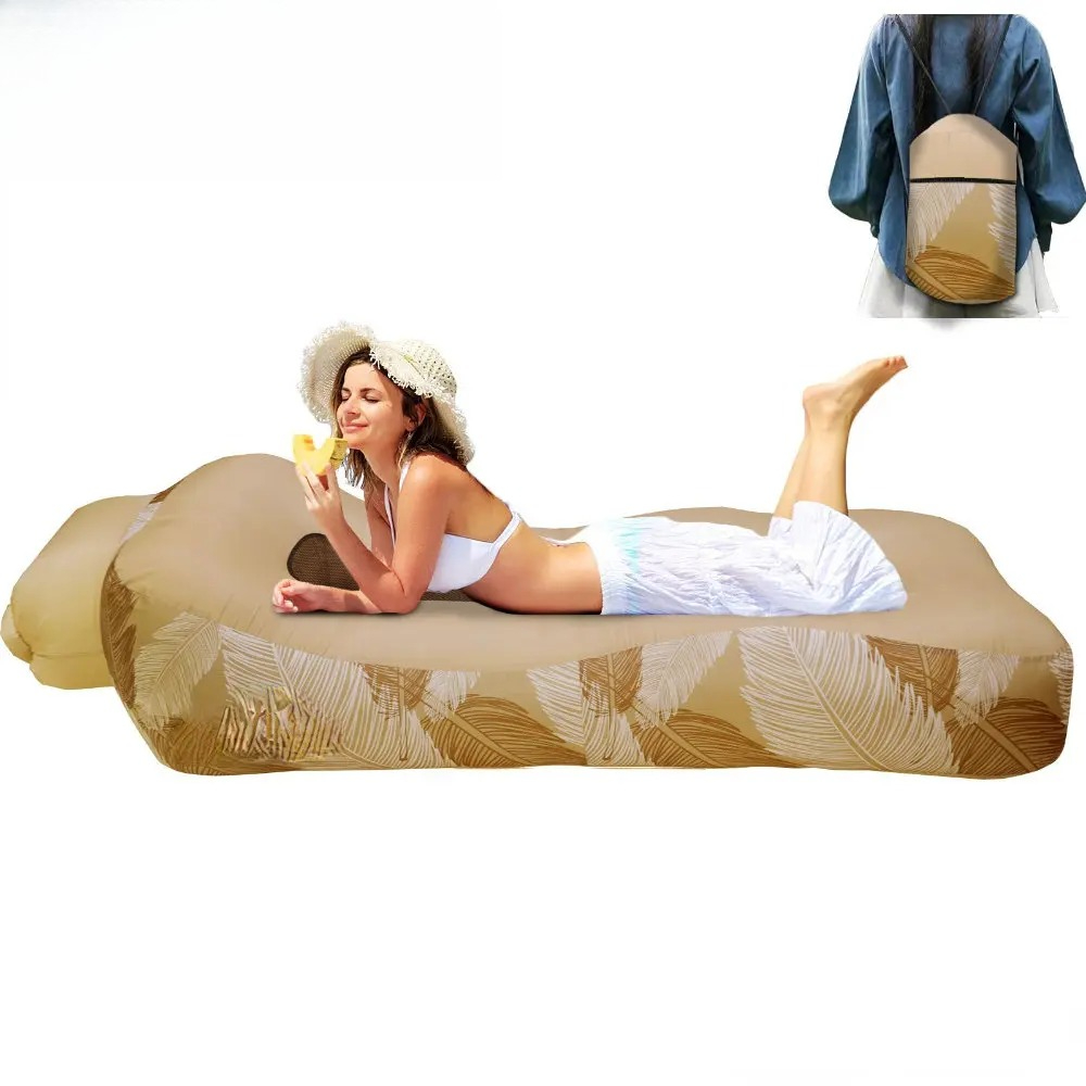 Inflatable Sofa Bed Swimming P - Bed Outdoor Camping ulasan dan harga