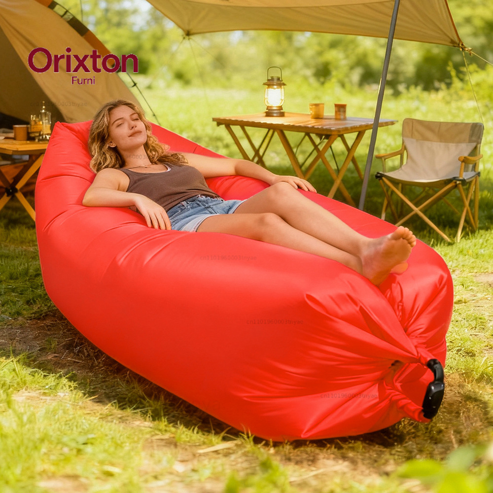 Multi Colored Single Lazy Infl - Outdoor Camping Sleeping Bag ulasan dan harga