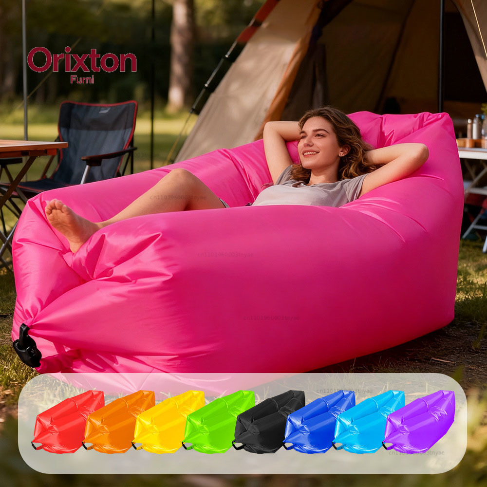Multi Colored Single Lazy Infl - Outdoor Camping Sleeping Bag ulasan dan harga