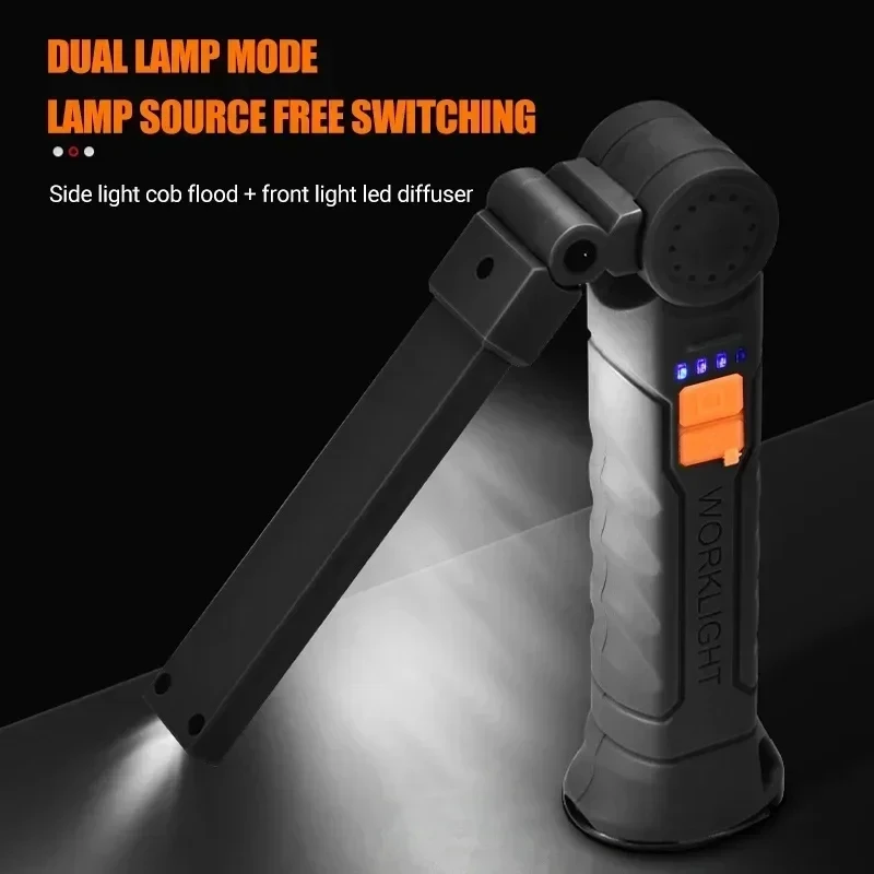 Portable COB LED Flashlight US - Outdoor Camping Accessories ulasan dan harga