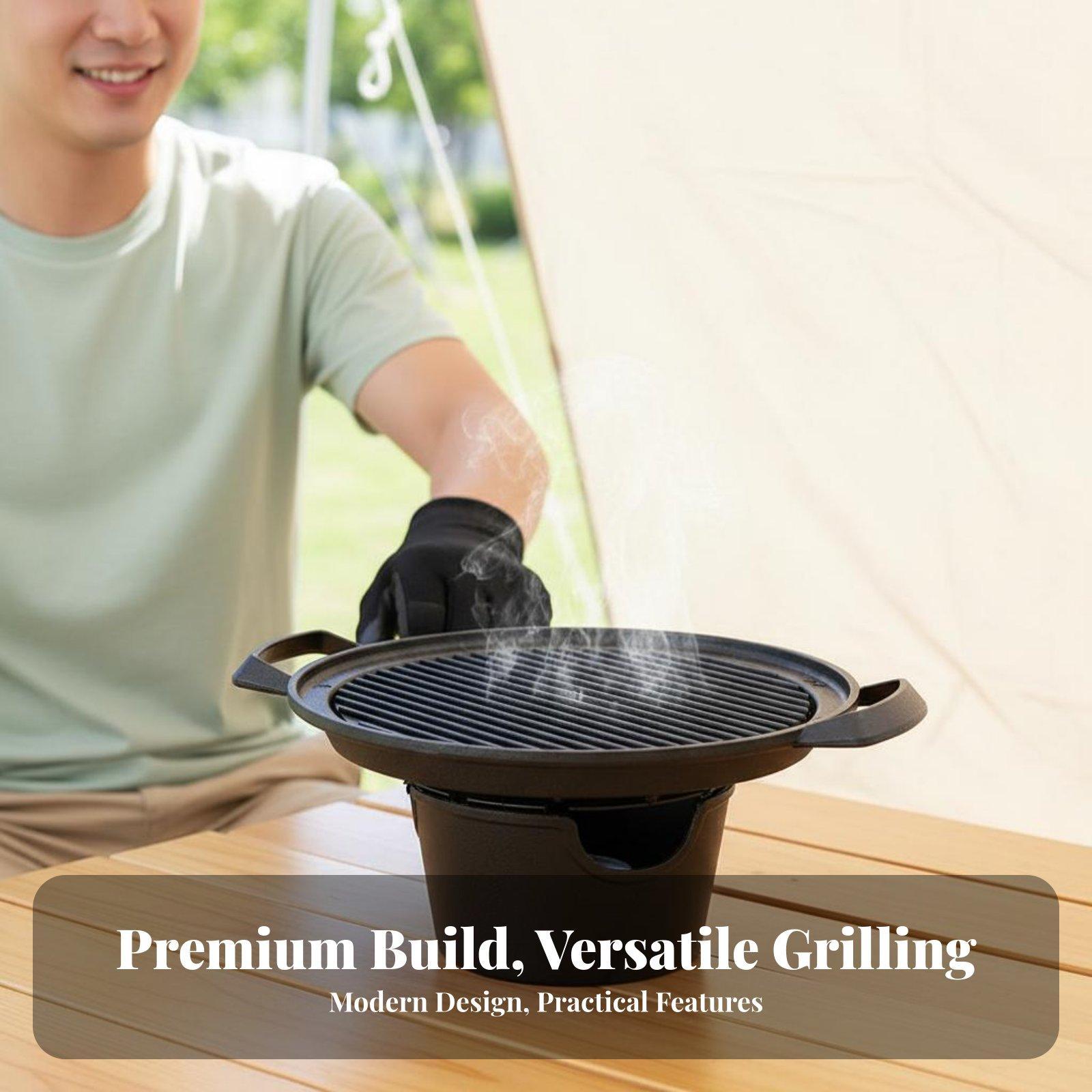Outdoor Grill Mini Tabletop BB - Outdoor Camping Grill ulasan dan harga