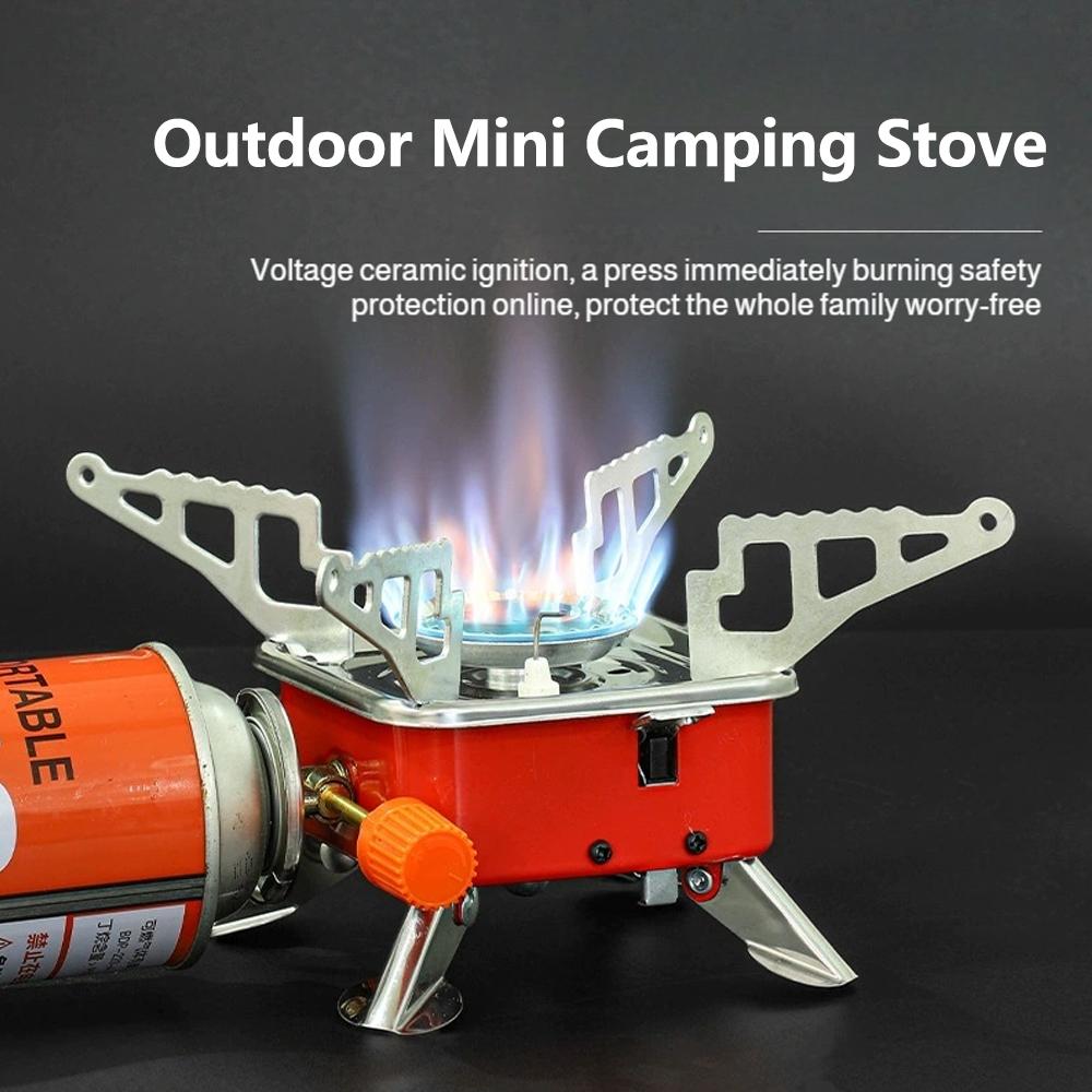 Portable Burner Camping Foldab - Outdoor Gas Camping Oven ulasan dan harga