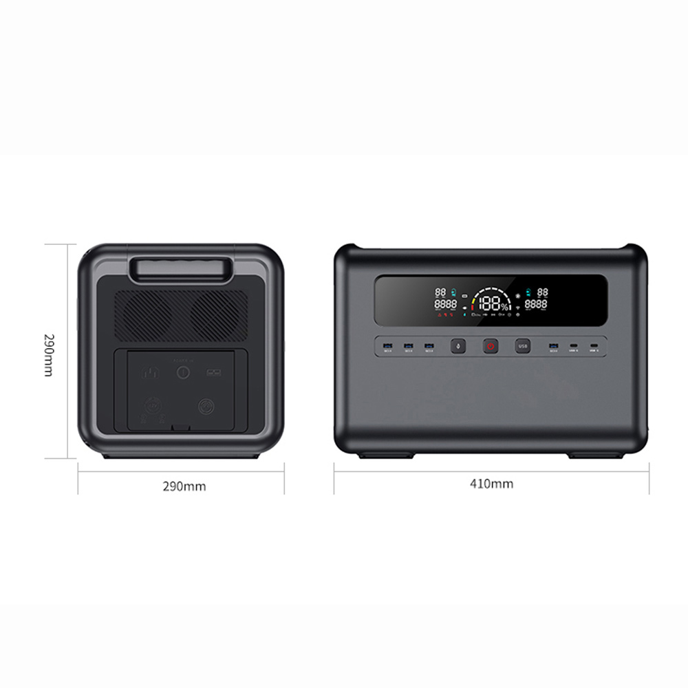 2400W Solar Power Generator, L - Outdoor In Camping ulasan dan harga