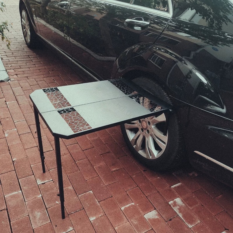 Car Camping Grill Tire Metal F - Outdoor Camping Grill ulasan dan harga
