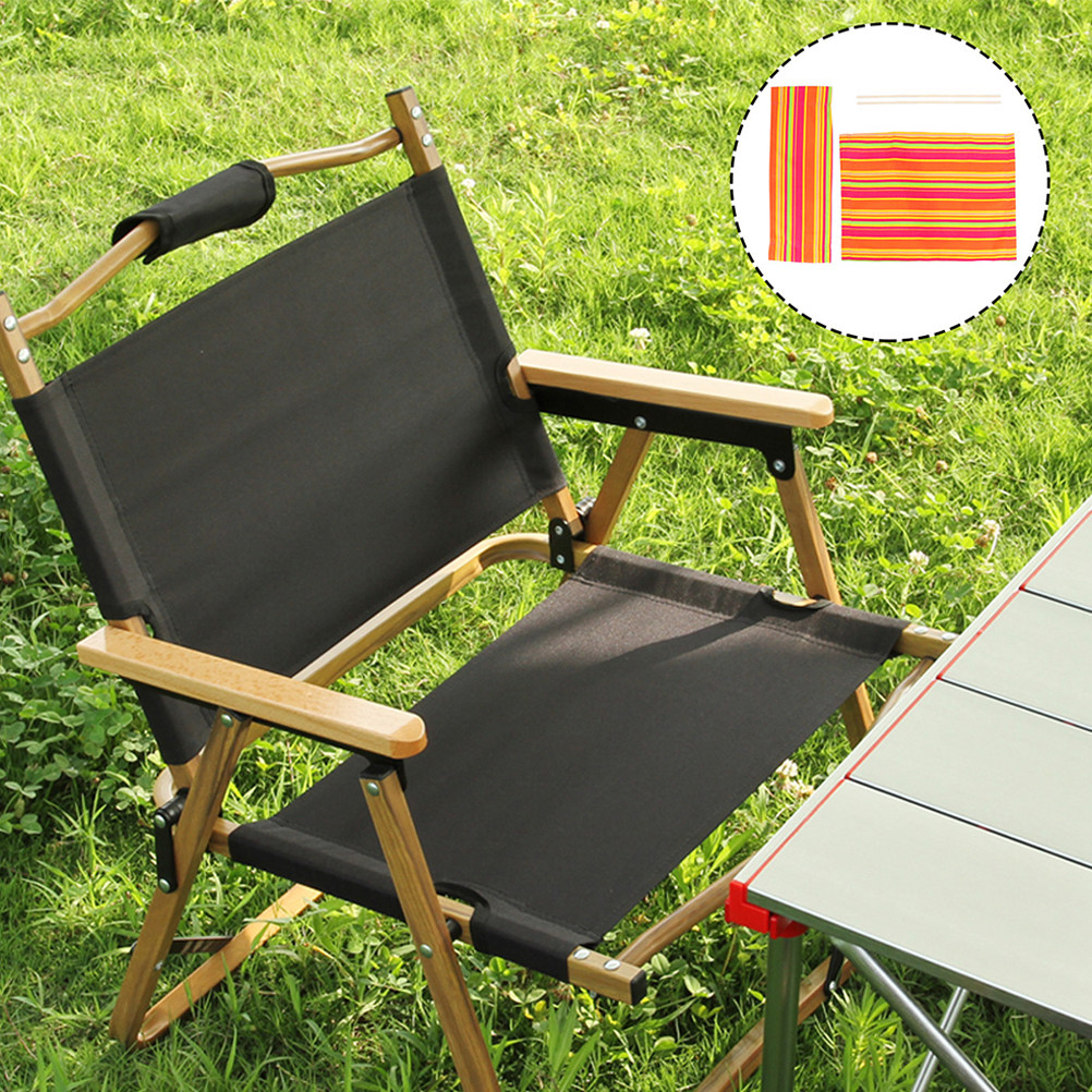 1Set Folding Directors Chair C - Outdoor Camping Chairs Folding ulasan dan harga