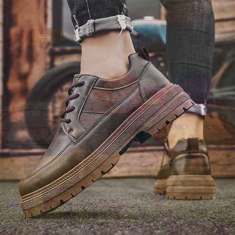 Dark Natural Leather Fashion T - Outdoor Camping Ideas For Adults ulasan dan harga