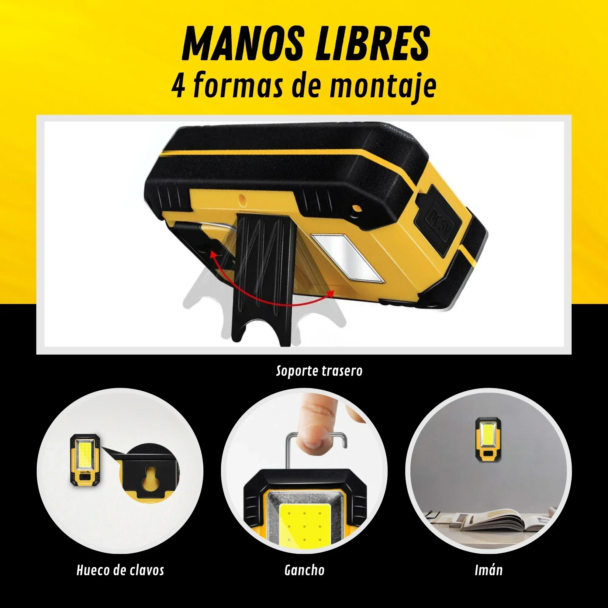 Rechargeable 4000MaH Work Ligh - Outdoor Camping Lantern ulasan dan harga