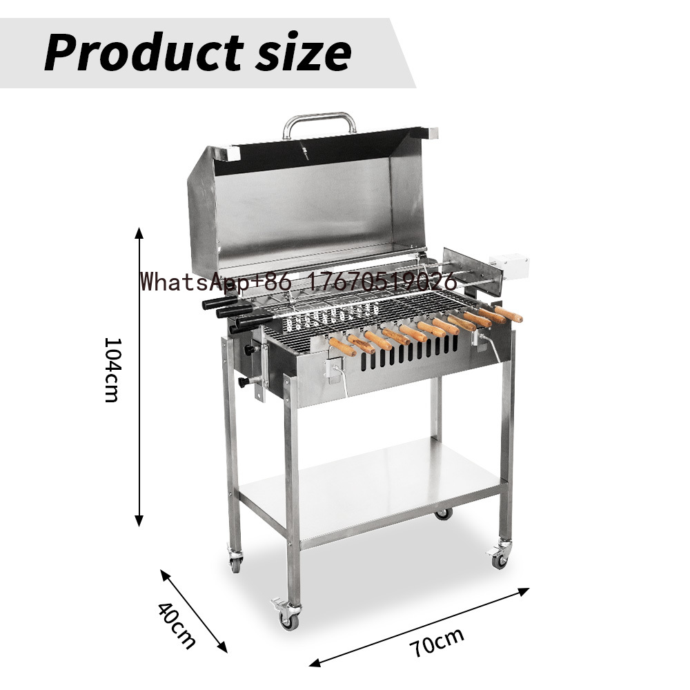 Modern Outdoor Large Charcoal  - Outdoor Camping Grill ulasan dan harga