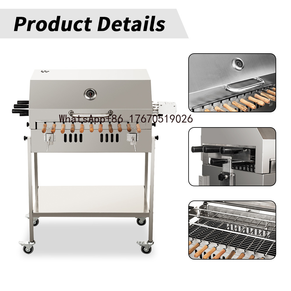 Modern Outdoor Large Charcoal  - Outdoor Camping Grill ulasan dan harga