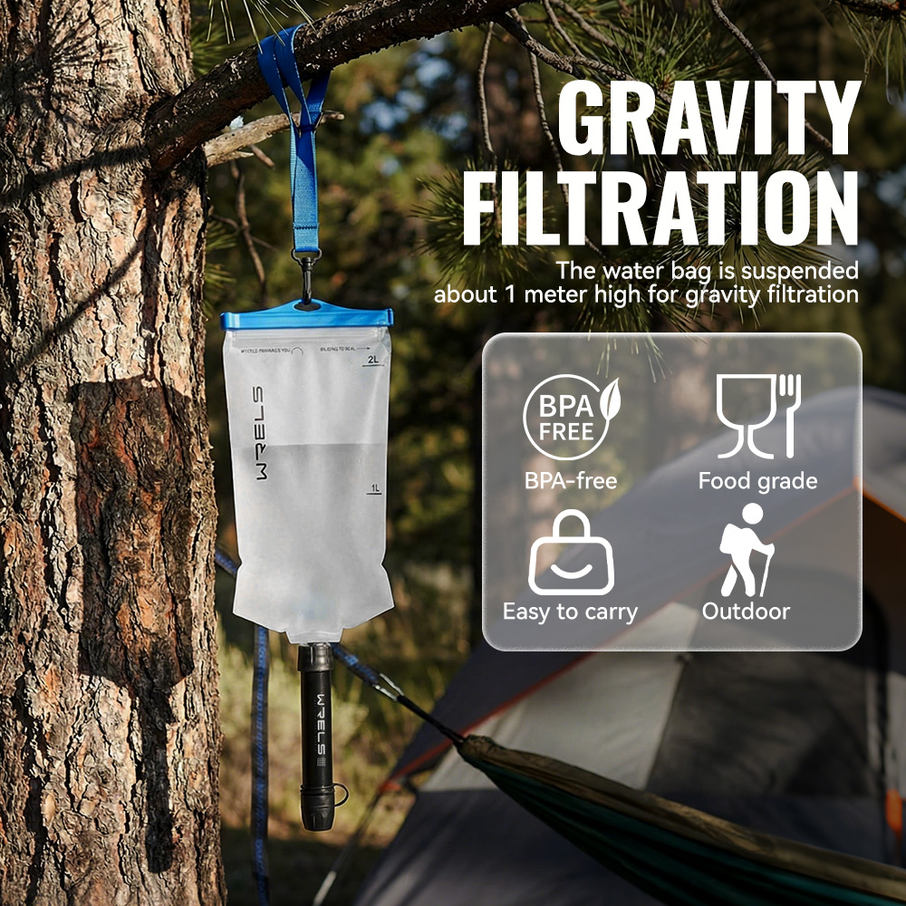 WRELS Outdoor Water Purifier P - Survival Kit ulasan dan harga