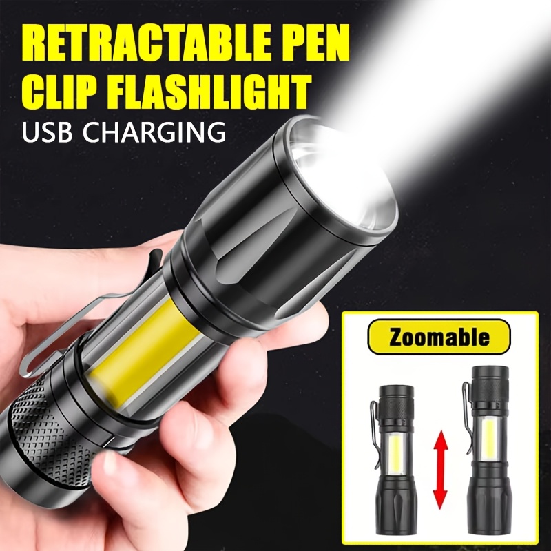 Mini LED Flashlight COB Floodl - Outdoor Camping Lantern ulasan dan harga