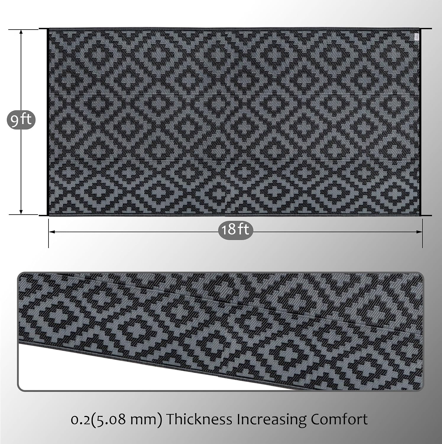 Waterproof Outdoor Rug 9x18 ft - Outdoor Camping Rugs 9X18 ulasan dan harga