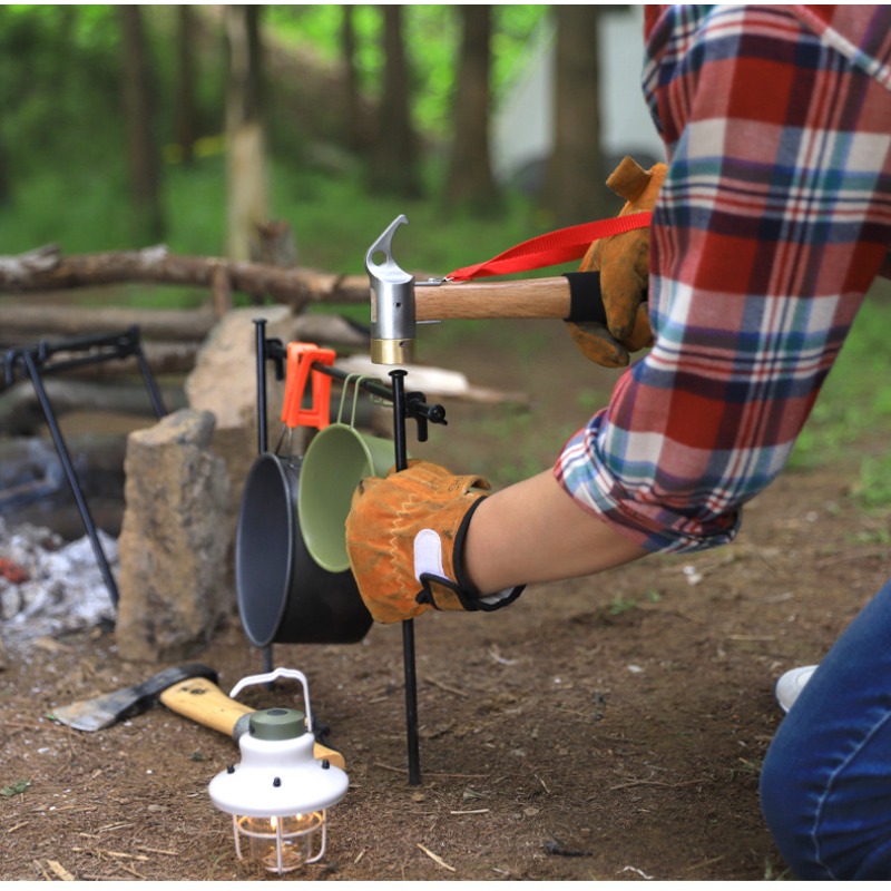 Outdoor BBQ Grilling Heatproof - Outdoor Camping Grill ulasan dan harga