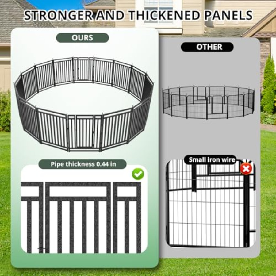 Dog Fence Outdoor for Yard Dog - Outdoor Camping Dog Fence ulasan dan harga
