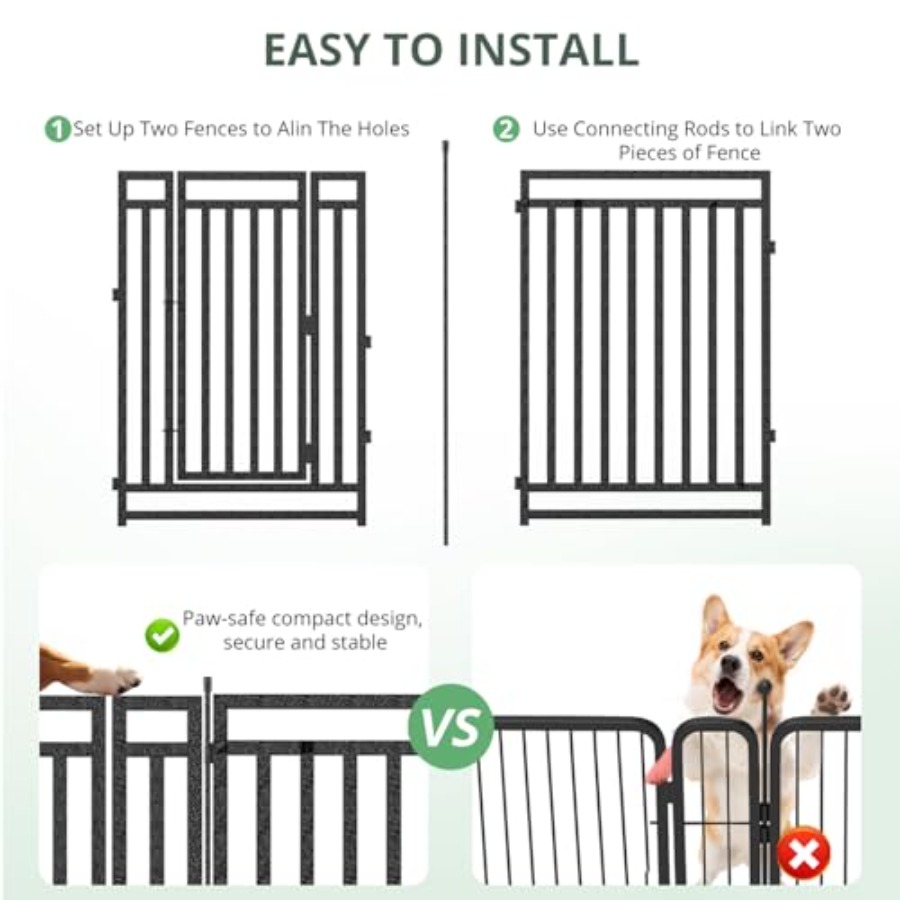Dog Fence Outdoor for Yard Dog - Outdoor Camping Dog Fence ulasan dan harga