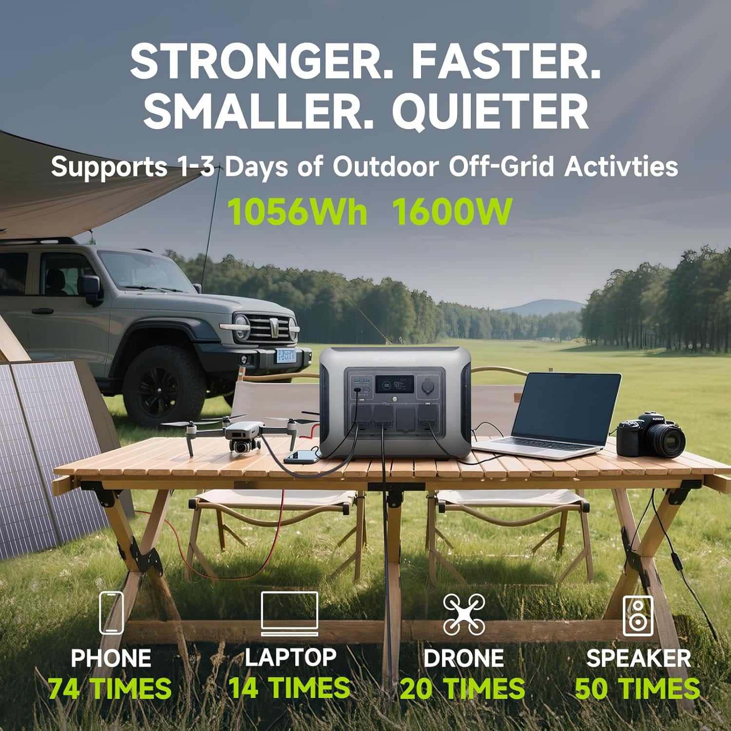 ALLPOWERS R1500 LITE Portable  - Outdoor Camping Outfit ulasan dan harga