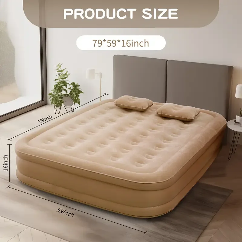 Interior Air Mattress Glamping - Bed Outdoor Camping ulasan dan harga
