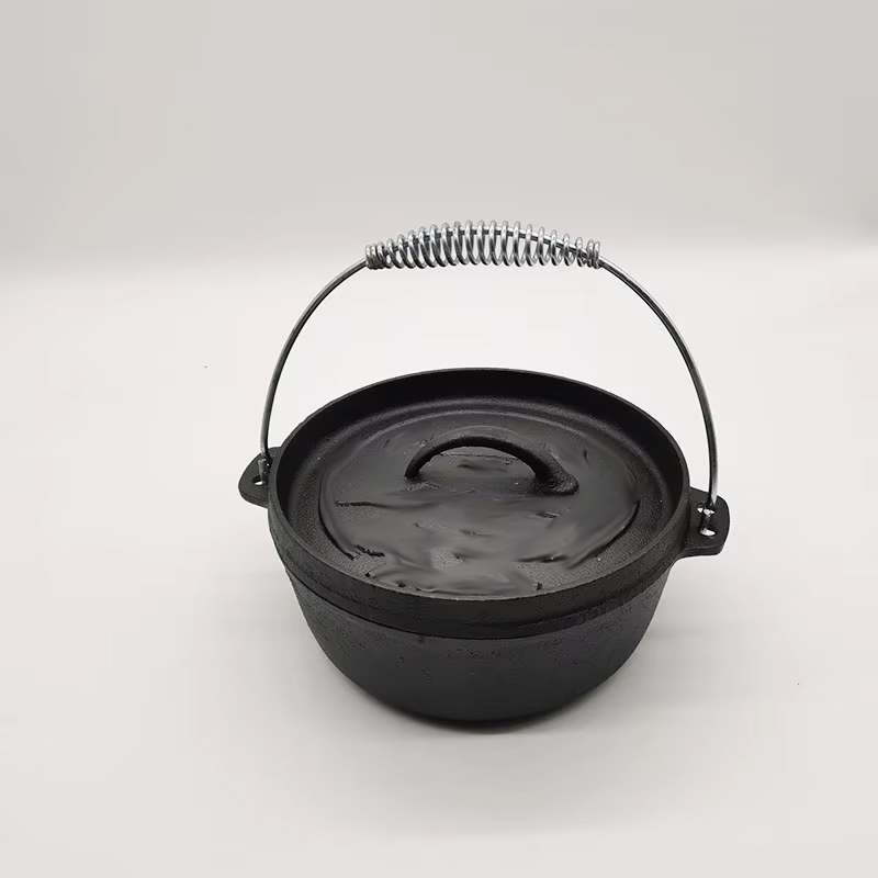 2QT Cast Iron Camp Dutch Oven  - Outdoor Gas Camping Oven ulasan dan harga