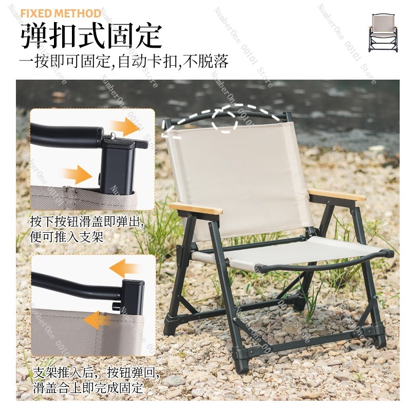 Ultra Light Aluminum Alloy Cam - Outdoor Camping Chairs Folding ulasan dan harga
