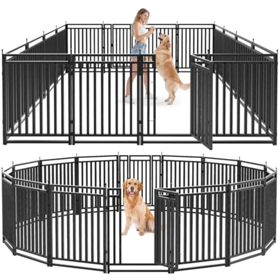 Portable Puppy Playpen Dog Ken - Outdoor Camping Dog Fence ulasan dan harga