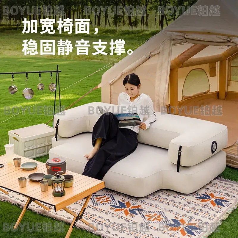 Outdoor Brushed Inflatable Sof - Bed Outdoor Camping ulasan dan harga