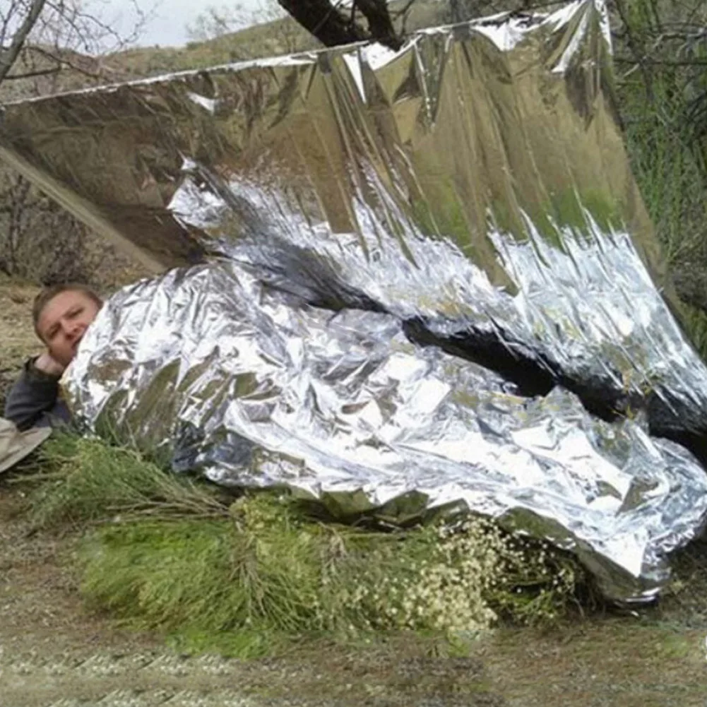 1-30PCS Emergency Blanket Outd - Survival Kit ulasan dan harga