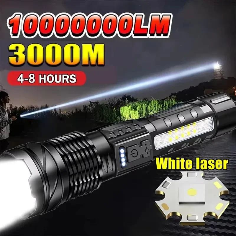 Powerful LED Flashlight Batter - Outdoor Camping Lantern ulasan dan harga